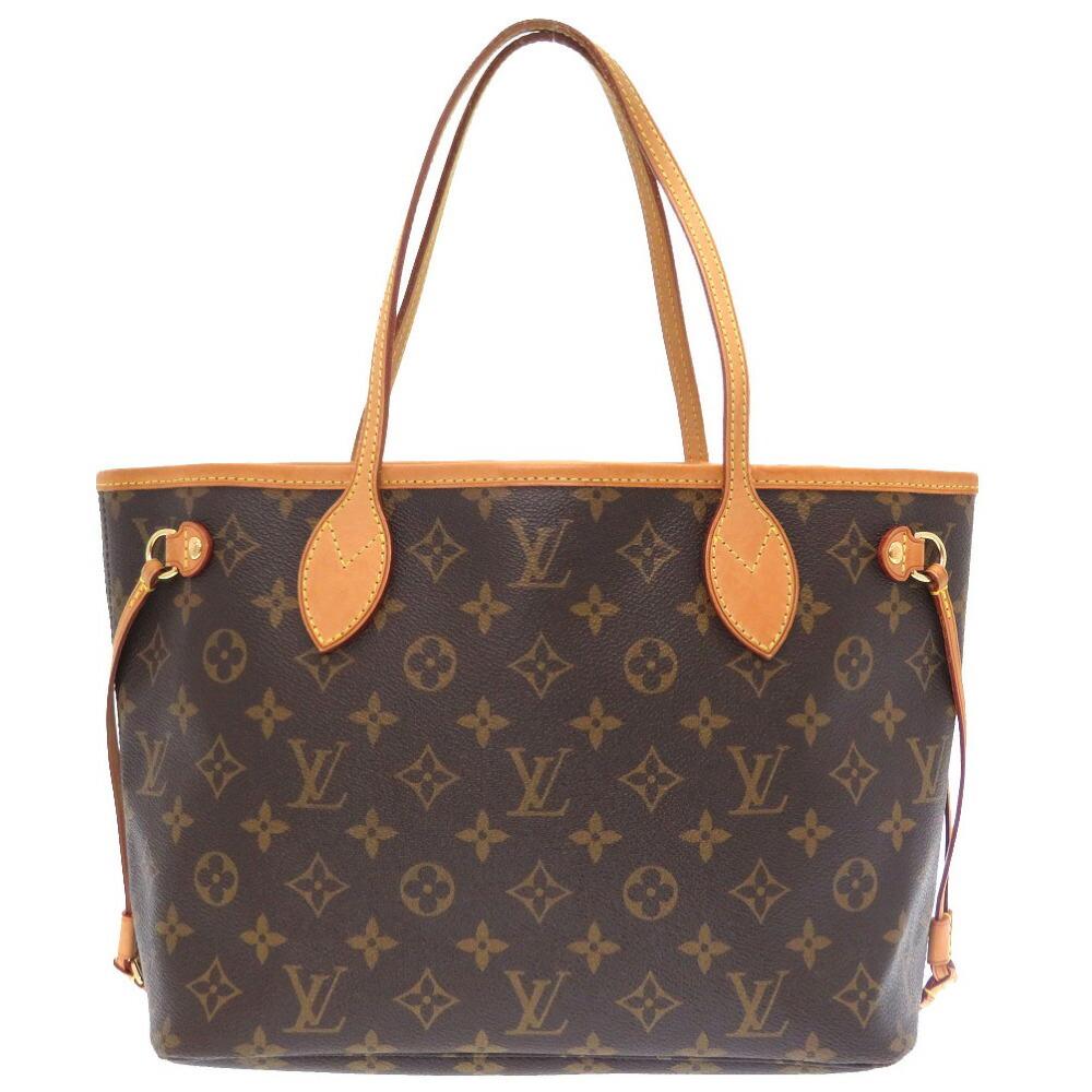 Louis Vuitton Monogram Neverfull PM M40155 Tote Bag 0028 LOUIS VUITTON: Louis Vuitton Monogram Neverfull PM M40155 Tote Bag 0028 LOUIS VUITTON Brand: Louis Vuitton Line: Monogram Country of Origin: France Type: Tote bag Material: Monogram Monogram: Color: Brown Hardware C