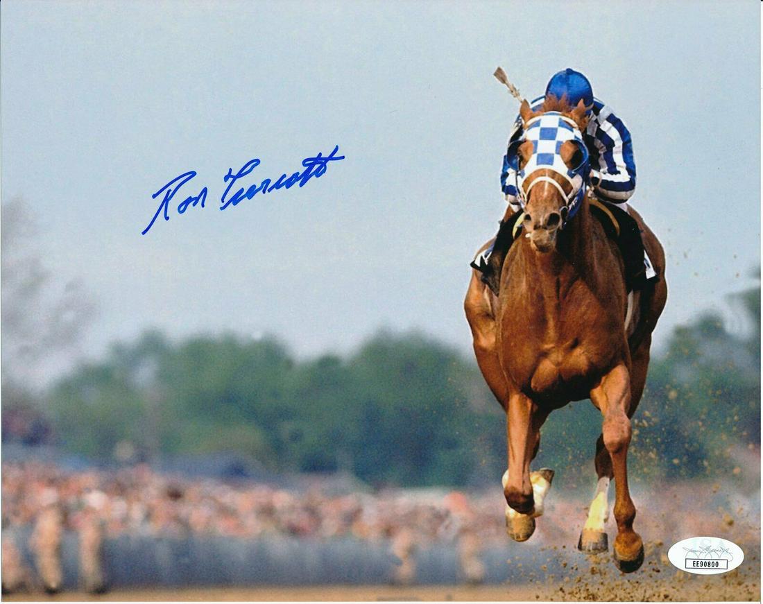 Ron Turcotte Secretariat Signed/Autographed 8x10 Photo JSA: Ron Turcotte Secretariat Signed/Autographed 8x10 Photo JSA Sport: Horse Racing Original/Reproduction: Original League: Horse Racing Pre-Owned PLEASE NOTE: Framed Large or heavy Items do not have shipp