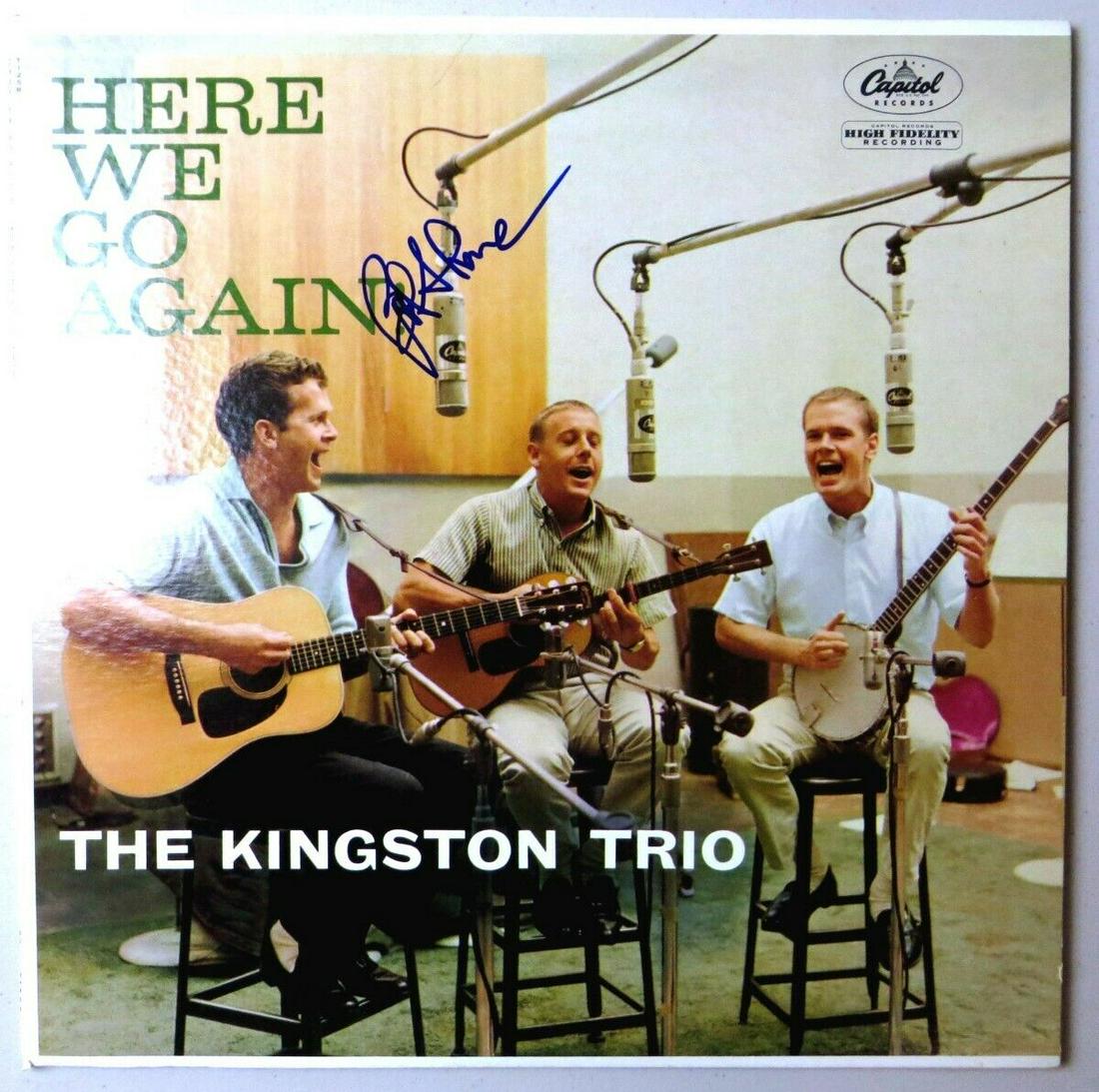 Bob Shane Signed Autographed Album Cover The Kingston Trio JSA: Bob Shane Signed Autographed Album Cover The Kingston Trio JSA Industry: Music Object Type: Record Original/Reproduction: Original Autograph Authentication: James Spence (JSA) Player: Bob Shane Pre-Ow