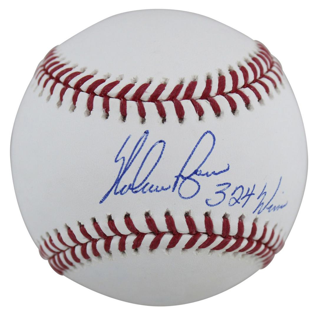 Rangers Nolan Ryan 324 Wins Signed Robert Manfred Oml Baseball: Rangers Nolan Ryan 324 Wins Signed Robert Manfred Oml Baseball Sport: Baseball-MLB Product: Ball Original/Reprint: Original Player: Nolan Ryan Autograph Authentication: Beckett Team: Texas Rangers Pro
