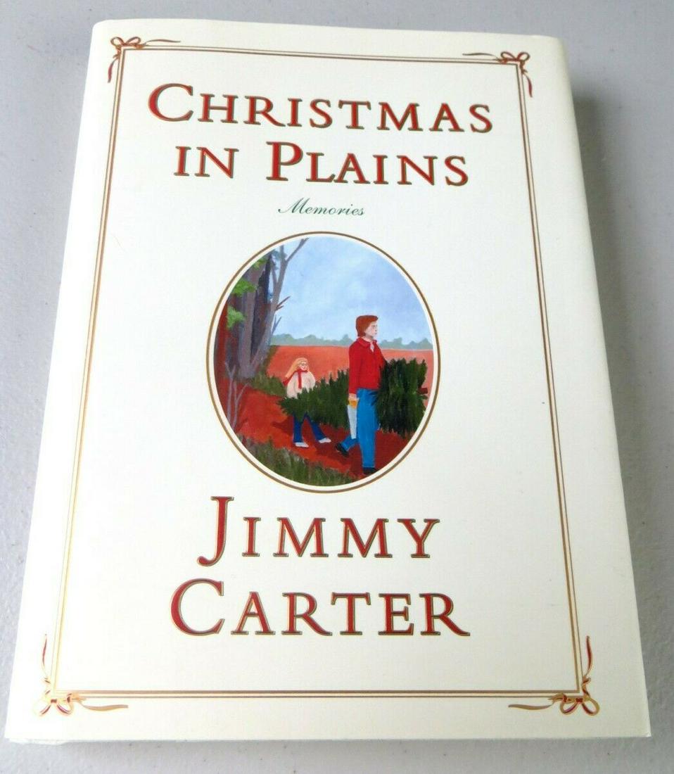Jimmy Carter Signed Autographed Hardcover Book Christmas in Plains BAS: Jimmy Carter Signed Autographed Hardcover Book Christmas in Plains BAS Object Type: Book Industry: Television Original/Reproduction: Original Signed By: Jimmy Carter Autograph Authentication: Beckett