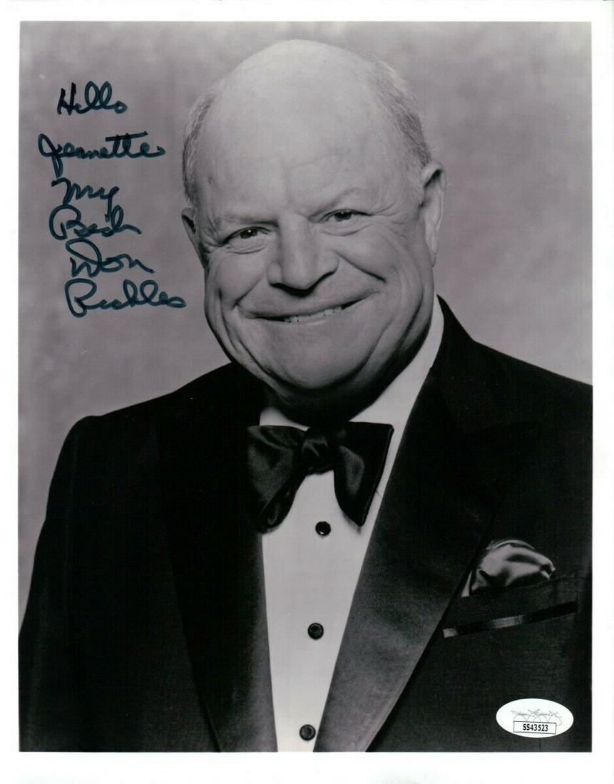 Don Rickles Signed Autographed 8X10 Photo Tuxedo Comedy Legend JSA: Don Rickles Signed Autographed 8X10 Photo Tuxedo Comedy Legend JSA Object Type: Photograph Industry: Television Original/Reproduction: Original Autograph Authentication: James Spence (JSA) Player: Don