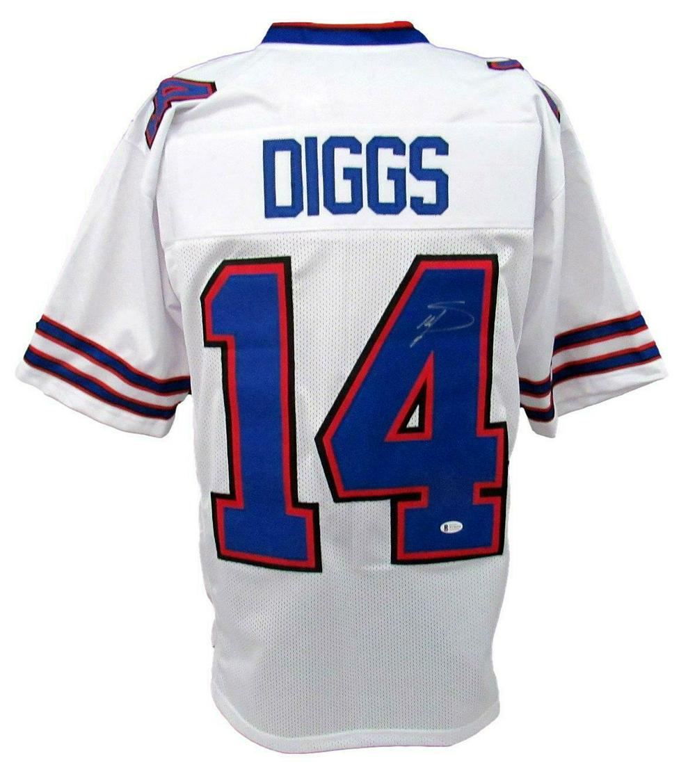 Stefon Diggs Signed/Auto Buffalo Bills Custom Football Jersey Beckett: Stefon Diggs Signed/Auto Buffalo Bills Custom Football Jersey Beckett Sport: Football-NFL Product: Jersey Original/Reprint: Original Team: Buffalo Bills Autograph Authentication: BAS/Beckett League: N