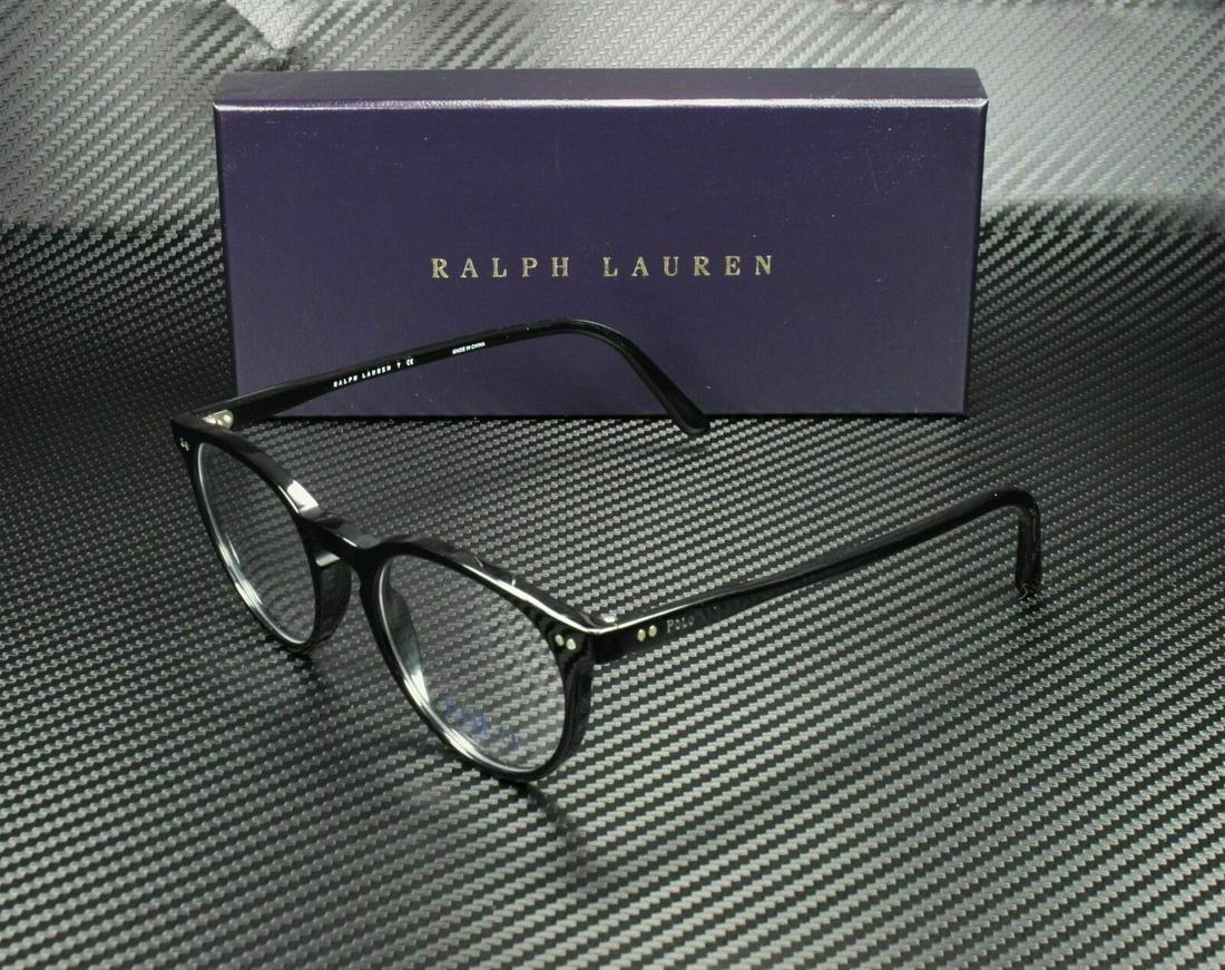 Ralph Lauren Polo PH2083 5001 Shiny Black Round Men's 48 mm Eyeglasses: Ralph Lauren Polo PH2083 5001 Shiny Black Round Men's 48 mm Eyeglasses Style: Round Type: Eyeglasses Features: Full Rim Frame Material: Acetate Brand: Polo Ralph Lauren Frame Color: Black New The Mynt