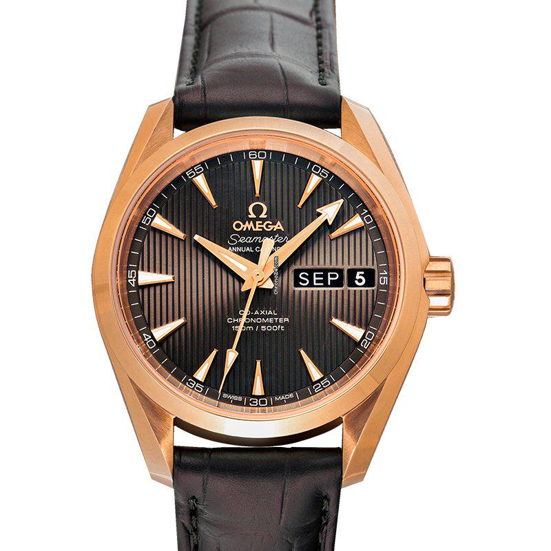 Omega 231.53.39.22.06.001 - Seamaster Automatic Grey Dial 18kt Rose Gold Men's Watch: Omega 231.53.39.22.06.001 - Seamaster Automatic Grey Dial 18kt Rose Gold Men's Watch Brand: Omega Model: Seamaster Aqua Terra Dealer product code: 28651A Movement: Automatic Case material: Rose gold B