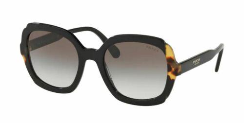 PRADA PR 16US 3890A7 Black Medium Havana Square Women's 54 mm Sunglasses: PRADA PR 16US 3890A7 Black Medium Havana Square Women's 54 mm Sunglasses Lens Technology: Gradient Vintage: No Brand: PRADA Frame Color: Black Type: Sunglasses Lens Material: Glass Plastic Polycarbona