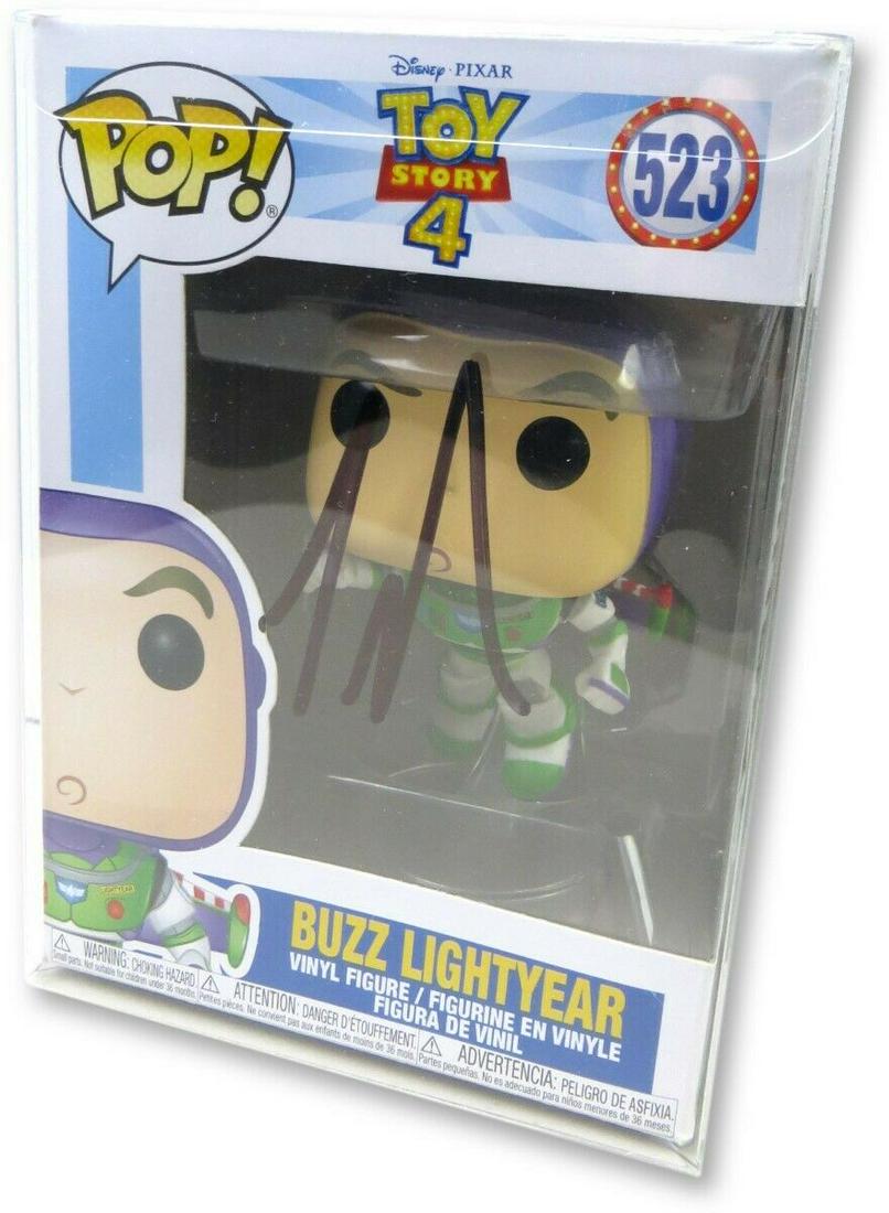 Tim Allen Signed Autographed Funko Pop! Toy Story Buzz Lightyear BAS: Tim Allen Signed Autographed Funko Pop! Toy Story Buzz Lightyear BAS Industry: Movies Original/Reproduction: Original Signed By: Tim Allen Autograph Authentication: Beckett Authentication Player: Tim