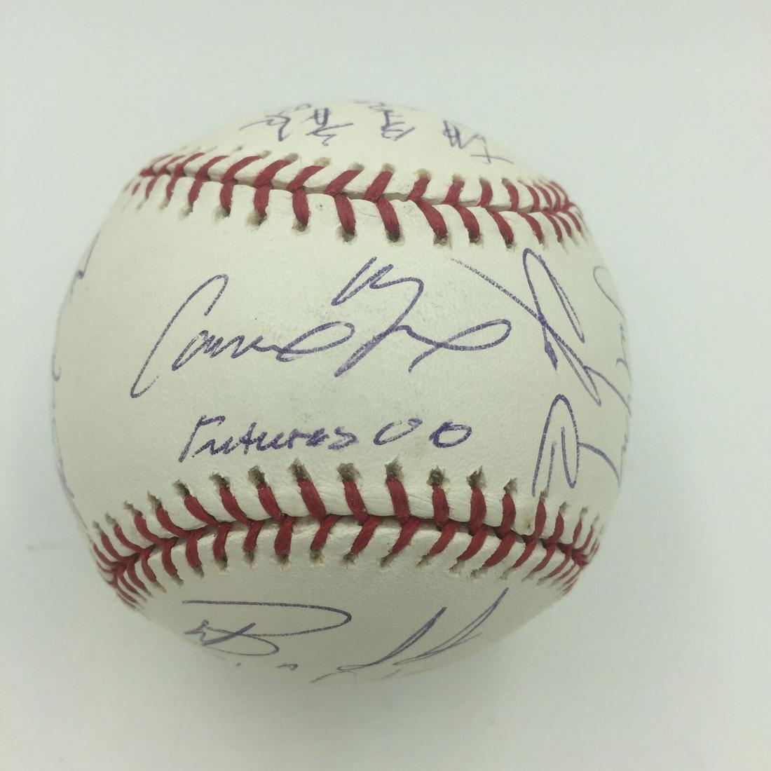 2000 Futures All Star Game Team Signed Baseball W/ Gary Carter And Many Rookies: 2000 Futures All Star Game Team Signed Baseball W/ Gary Carter And Many Rookies Product: Ball Original/Reprint: Original Sport: Baseball-MLB Pre-Owned PLEASE NOTE: Framed Large or heavy Items do not h