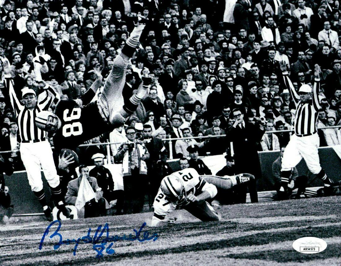 Boyd Dowler Signed Autograph 8X10 Photo Packers Mid Air vs. Cowboys JSA: Boyd Dowler Signed Autograph 8X10 Photo Packers Mid Air vs. Cowboys JSA Sport: Football-NFL Product: Photo Original/Reprint: Original Player: Boyd Dowler Team: Green Bay Packers Autograph Authenticati