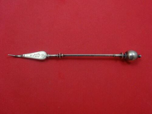 Ball End by George Sharp Sterling Silver Nut Pick Brite-Cut 5 1/4": Ball End by George Sharp Sterling Silver Nut Pick Brite-Cut 5 1/4" Brand: George Sharp Composition: Sterling Silver Maker: George Sharp Pattern: Ball End Type: Nut Pick Ball end by george sharp sterli
