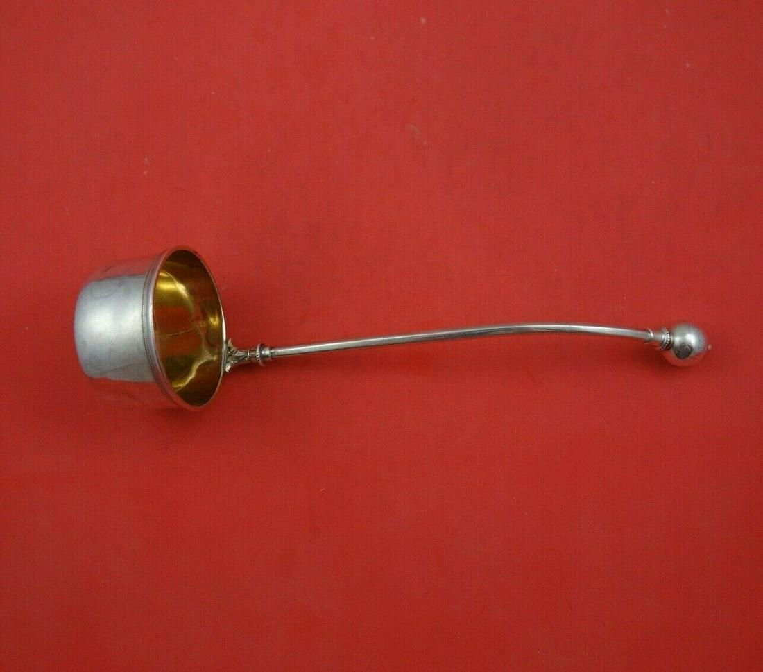 Ball End by George Sharp Sterling Silver Bouillon Ladle Gold Washed 9" Serving: Ball End by George Sharp Sterling Silver Bouillon Ladle Gold Washed 9" Serving Maker: George Sharp Composition: Sterling Silver Brand: George Sharp Pattern: Ball End Type: Ladle Ball end by george sha