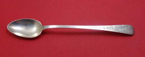 Old English Antique Engraved w/ Flowers by Dominick Haff Sterling Iced Tea Spoon: Old English Antique Engraved w/ Flowers by Dominick Haff Sterling Iced Tea Spoon Maker: Dominick & Haff Composition: Sterling Silver Type: Spoon Old english antique engraved with flowers by dominick &