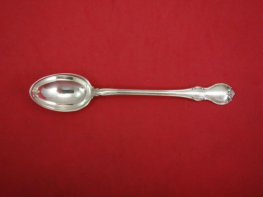 French Provincial by Towle Sterling Silver Olive Spoon Not Pierced Original 6": French Provincial by Towle Sterling Silver Olive Spoon Not Pierced Original 6" Composition: Sterling Silver Age: Post-1940 Brand: Towle Pattern: French Provincial Type: Spoon Maker: Towle French provi
