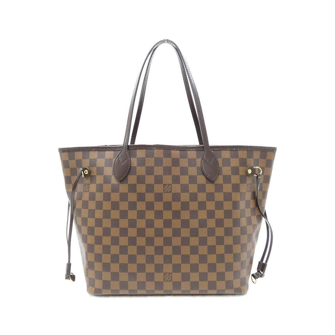 LOUIS VUITTON Damier Neverfull MM N41358 Bag: LOUIS VUITTON Damier Neverfull MM N41358 Bag Brand: LOUIS VUITTON Style: Bag Other Exterior Color: EBENE / GOLD Parts Exterior Material: Coated canvas "Gender: Ladies " Size: WxHxD: 32-47cmx29cmx15.5c