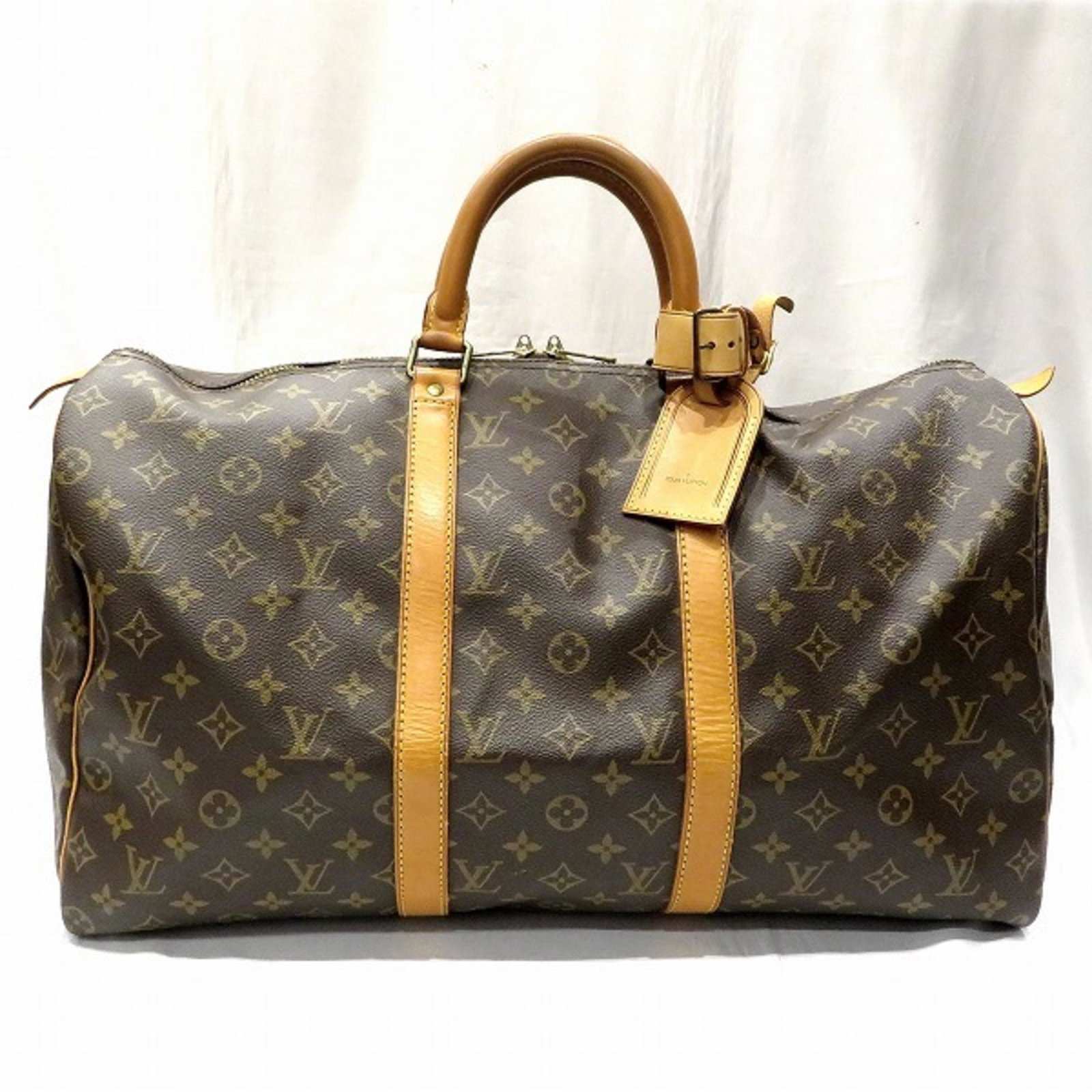 Louis Vuitton Monogram Unisex Boston Bag Brown: Louis Vuitton Monogram Unisex Boston Bag Brown Brand: Louis Vuitton Line: Monogram Type: Boston bag Material: Monogram Monogram: Color: Brown Gender: Unisex Size (HxWxD): 28cm x 50cm x 22cm / 11.02 x 