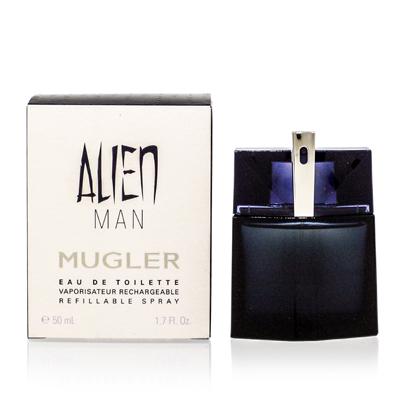 ALIEN MAN/THIERRY MUGLER EDT SPRAY REFILLABLE 1.7 OZ (50 ML) (M): ALIEN MAN/THIERRY MUGLER EDT SPRAY REFILLABLE 1.7 OZ (50 ML) (M) ALIEN MAN EDT SPRAY REFILLABLE 1.7 OZ THIERRY MUGLER The Mynt Guarantee: All items in this auction are guaranteed authentic and come wi