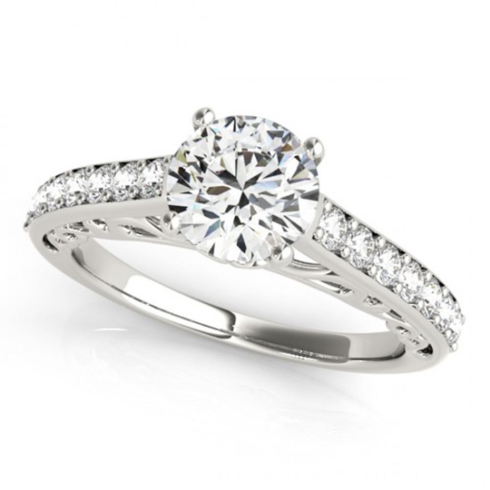 1.15 ctw Certified VS/SI Diamond Solitaire Ring 14k White Gold: 1.15 ctw Certified VS/SI Diamond Solitaire Ring 14k White Gold 1.15 ctw Certified VS/SI Diamond Solitaire Ring 14k White Gold Designer Brand Luxury Jewelrymade in the USA Suggested Retail Price: $8000