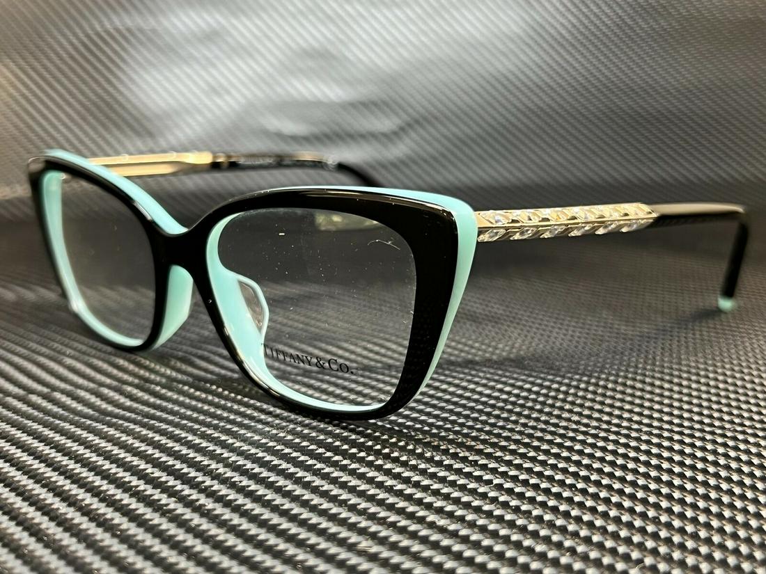 TIFFANY TF2208BF 8055 Black Square Rectangle Women's 52 mm Eyeglasses: TIFFANY TF2208BF 8055 Black Square Rectangle Women's 52 mm Eyeglasses Brand: Tiffany & Co. Frame Color: Black Type: Eyeglasses Style: Rectangle New The Mynt Guarantee: All items in this auction are gu