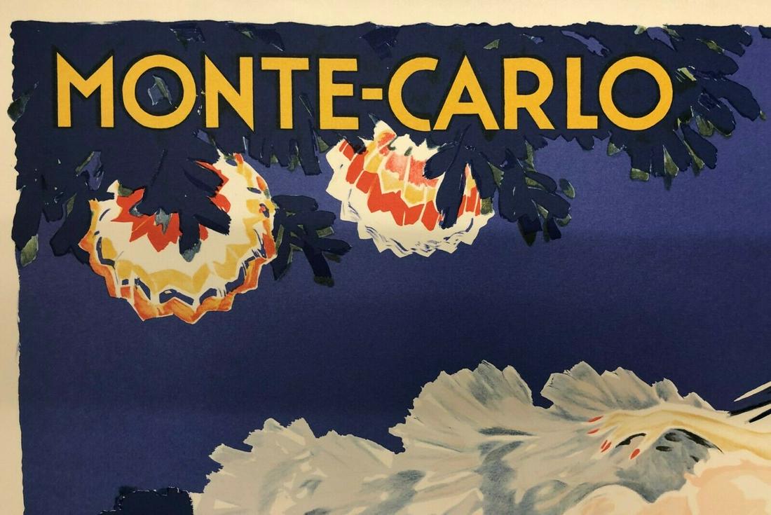 Louis Icart - Monte-Carlo Off Set Lithograph: Louis Icart - Monte-Carlo Off Set Lithograph Region Of Origin: USA Item Width: 36 in Production Technique: Lithography Listed By: Dealer or Reseller Item Length: 36 in Item Height: 24 in Subject: Mont