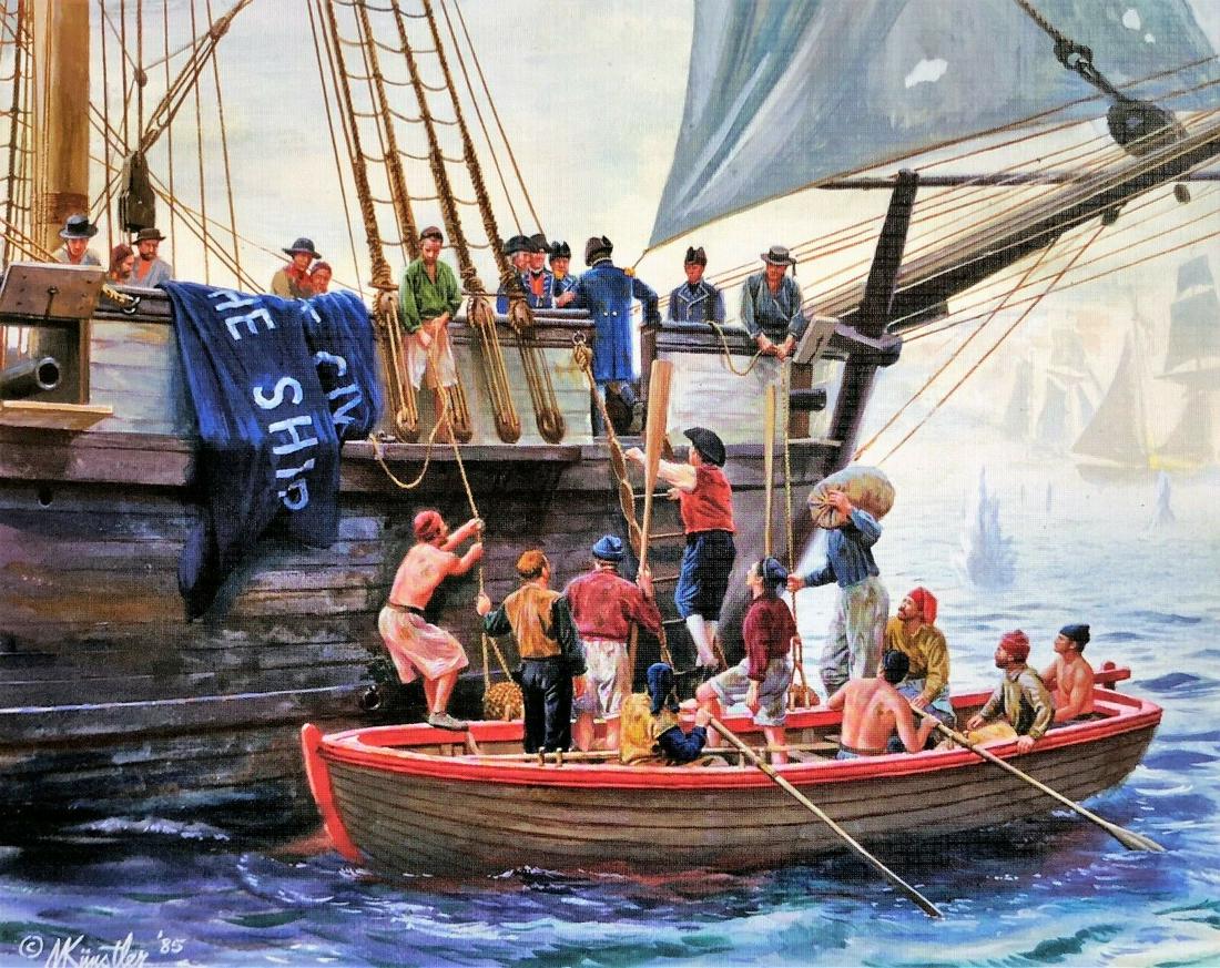 Mort Kunstler Civil War Print - Perry Boards the Niagra Custom Galery Framed: Mort Kunstler Civil War Print - Perry Boards the Niagra Custom Galery Framed Features: Framed Matted Region Of Origin: New York USA Item Width: 18 in Production Technique: Off Set Lithograph Listed By