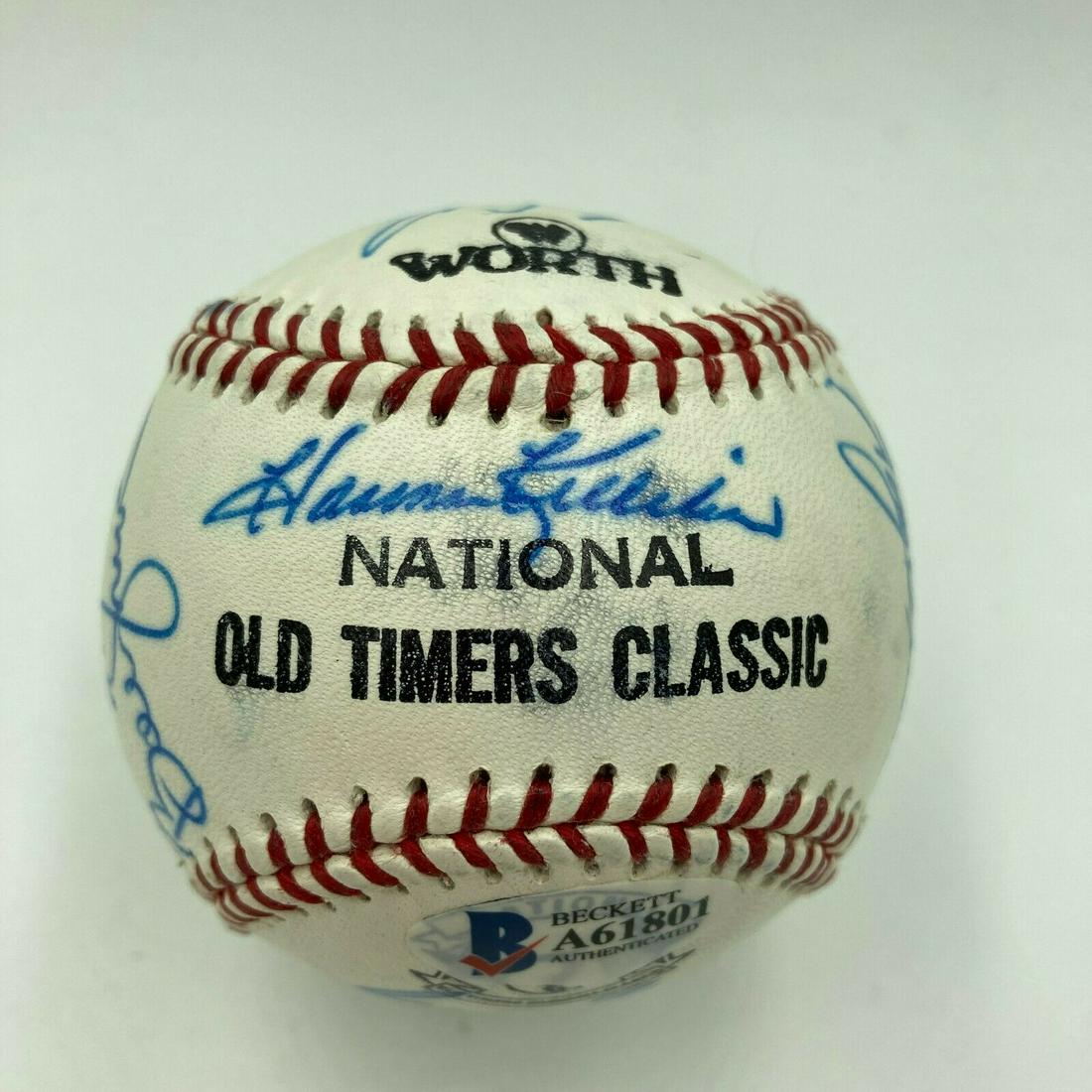 Harmon Killebrew HOF Signed Cracker Jack Old Timers Game Baseball Beckett COA: Harmon Killebrew HOF Signed Cracker Jack Old Timers Game Baseball Beckett COA Product: Ball Sport: Baseball-MLB Autograph Authentication: Beckett Authentication Services (BAS) Original/Reprint: Origin