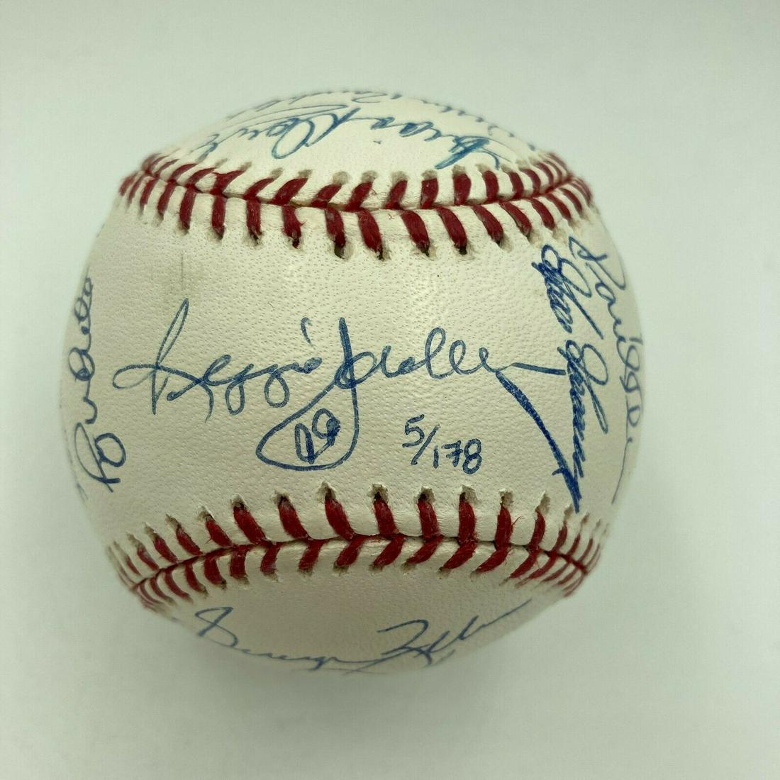 1978 New York Yankees World Series Champs Team Signed WS Baseball MLB: 1978 New York Yankees World Series Champs Team Signed WS Baseball MLB Product: Ball Sport: Baseball-MLB Autograph Authentication: Steiner Sports Original/Reprint: Original Featured Refinements: Team S