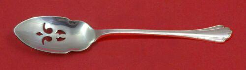 Delicacy by Lunt Sterling Silver Olive Spoon Pierced 5 3/4" Custom Made: Delicacy by Lunt Sterling Silver Olive Spoon Pierced 5 3/4" Custom Made Type: Serving Spoon Brand: Lunt Composition: Sterling Silver Maker: Lunt Pattern: Delicacy Age: Post-1940 Featured Refinements: