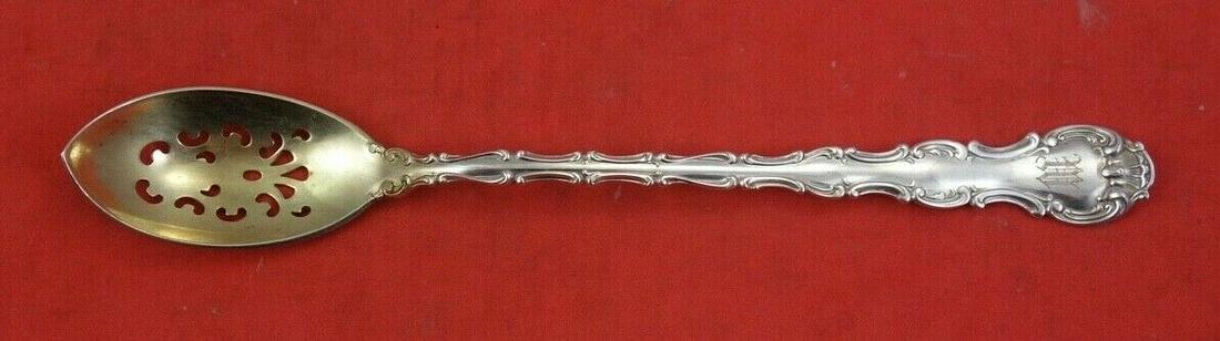 Strasbourg by Gorham Sterling Silver Olive Spoon GW 6" Original: Strasbourg by Gorham Sterling Silver Olive Spoon GW 6" Original Maker: Gorham Composition: Sterling Silver Age: 1850-1899 Brand: Gorham Pattern: Strasbourg Type: Serving Spoon Strasbourg by gorham ste