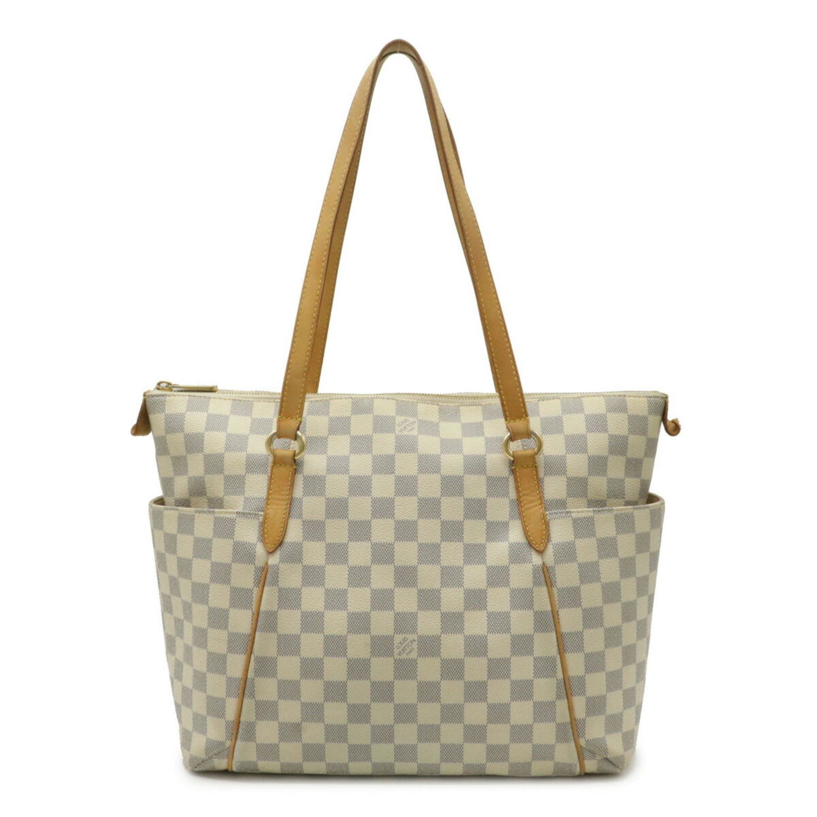 LOUIS VUITTON Louis Vuitton Damier Azur Totally MM Tote Bag Shoulder N51262: LOUIS VUITTON Louis Vuitton Damier Azur Totally MM Tote Bag Shoulder N51262 Brand: Louis Vuitton Type: Tote bag Material: PVC PVC: Size (HxWxD): 30cm x 40cm x 14.5cm / 11.81 x 15.74 x 5.7 Condition: U