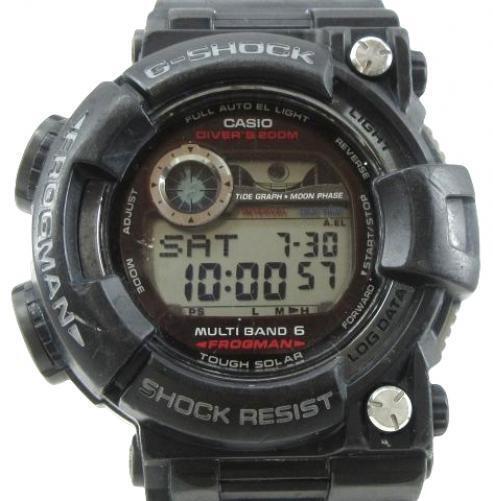G-SHOCK FROGMAN Radio Solar Tide Graph Diving Watch GWF-1000-1JF Japan: G-SHOCK FROGMAN Radio Solar Tide Graph Diving Watch GWF-1000-1JF Japan Brand: CASIO Type: Wristwatch Pre-Owned The Mynt Guarantee: All items in this auction are guaranteed to be 100% authentic. At You