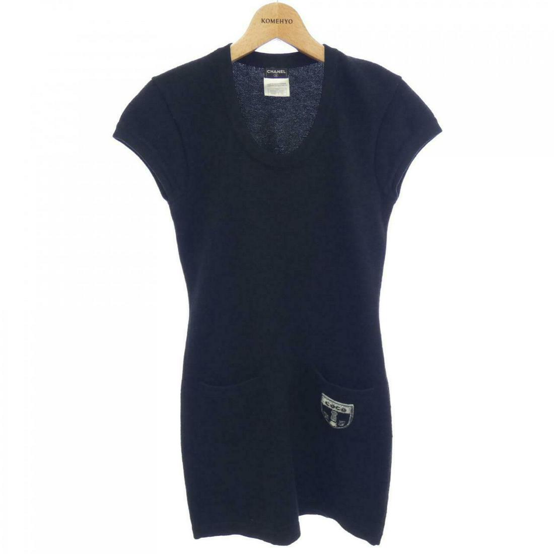CHANEL Dress: CHANEL Dress Brand: CHANEL Style: ONE-PIECE DRESS Color: Black "Gender: Ladies " Size: 36 Size Type: Regular Type: ONE-PIECE DRESS B: Reasonable Wear and Tear The Mynt Guarantee: All items in this auc