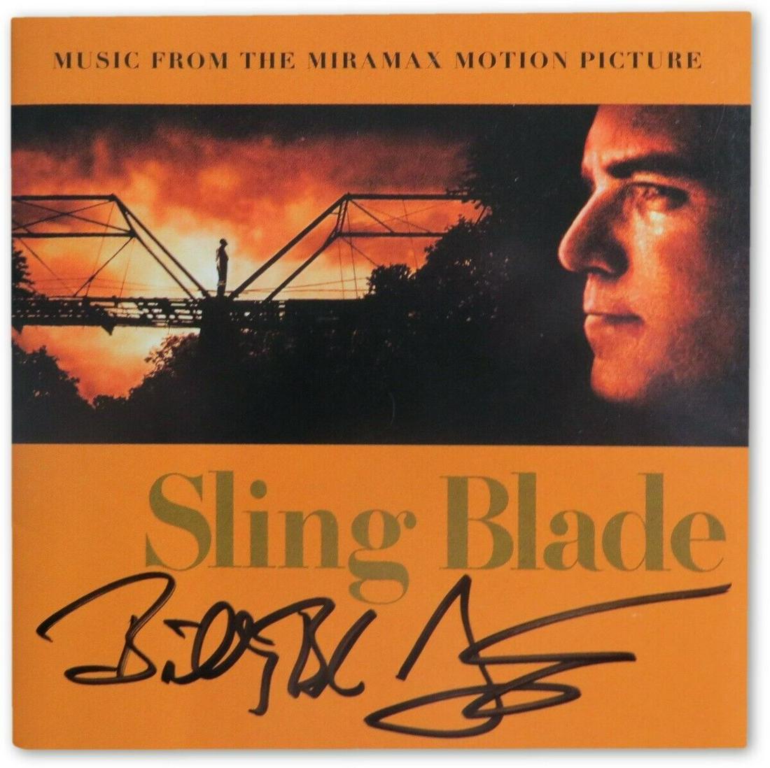 Billy Bob Thornton Signed Autographed CD Cover Insert Slingblade BAS: Billy Bob Thornton Signed Autographed CD Cover Insert Slingblade BAS Industry: Movies Original/Reproduction: Original Autograph Authentication: Beckett Authentication Player: Billy Bob Thornton Pre-Ow