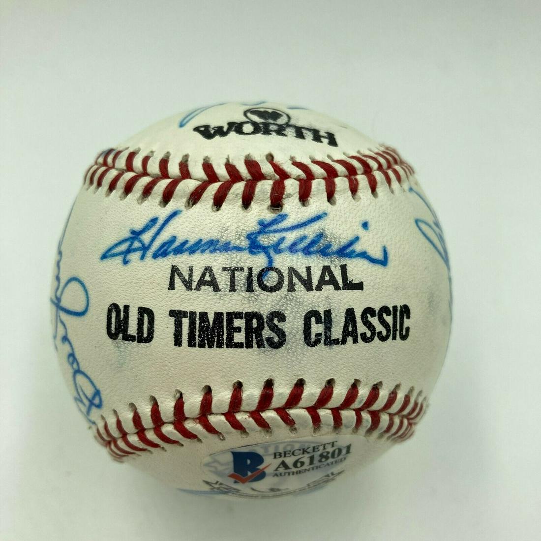 Harmon Killebrew HOF Signed Cracker Jack Old Timers Game Baseball Beckett COA: Harmon Killebrew HOF Signed Cracker Jack Old Timers Game Baseball Beckett COA Product: Ball Sport: Baseball-MLB Autograph Authentication: Beckett Authentication Services (BAS) Original/Reprint: Origin