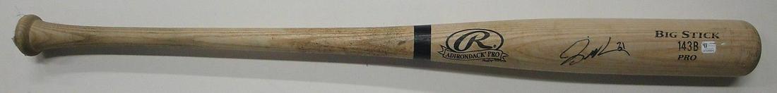 Jay Gibbons Hand Signed GAME USED Baseball Bat Shows Wear Dodgers (Not his: Jay Gibbons Hand Signed GAME USED Baseball Bat Shows Wear Dodgers (Not his Sport: Baseball-MLB Product: Bat Original/Reprint: Original Player: Jay Gibbons Team: Los Angeles Dodgers Pre-Owned PLEASE NO