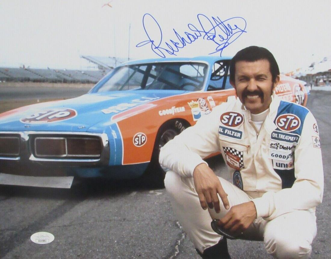 Richard Petty NASCAR Signed/Autographed 11x14 Photo JSA 153215: Richard Petty NASCAR Signed/Autographed 11x14 Photo JSA 153215 Sport: Racing-NASCAR Product: PHOTO Original/Reprint: Original Autograph Authentication: JSA League: NASCAR Pre-Owned PLEASE NOTE: Framed