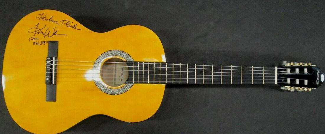 Kim Wilson Hand Signed Autographed Guitar Fabulous Thnderbirds JSA: Kim Wilson Hand Signed Autographed Guitar Fabulous Thnderbirds JSA Industry: Music Object Type: Guitar & Guitar Pick Original/Reproduction: Original Autograph Authentication: James Spence (JSA) Player