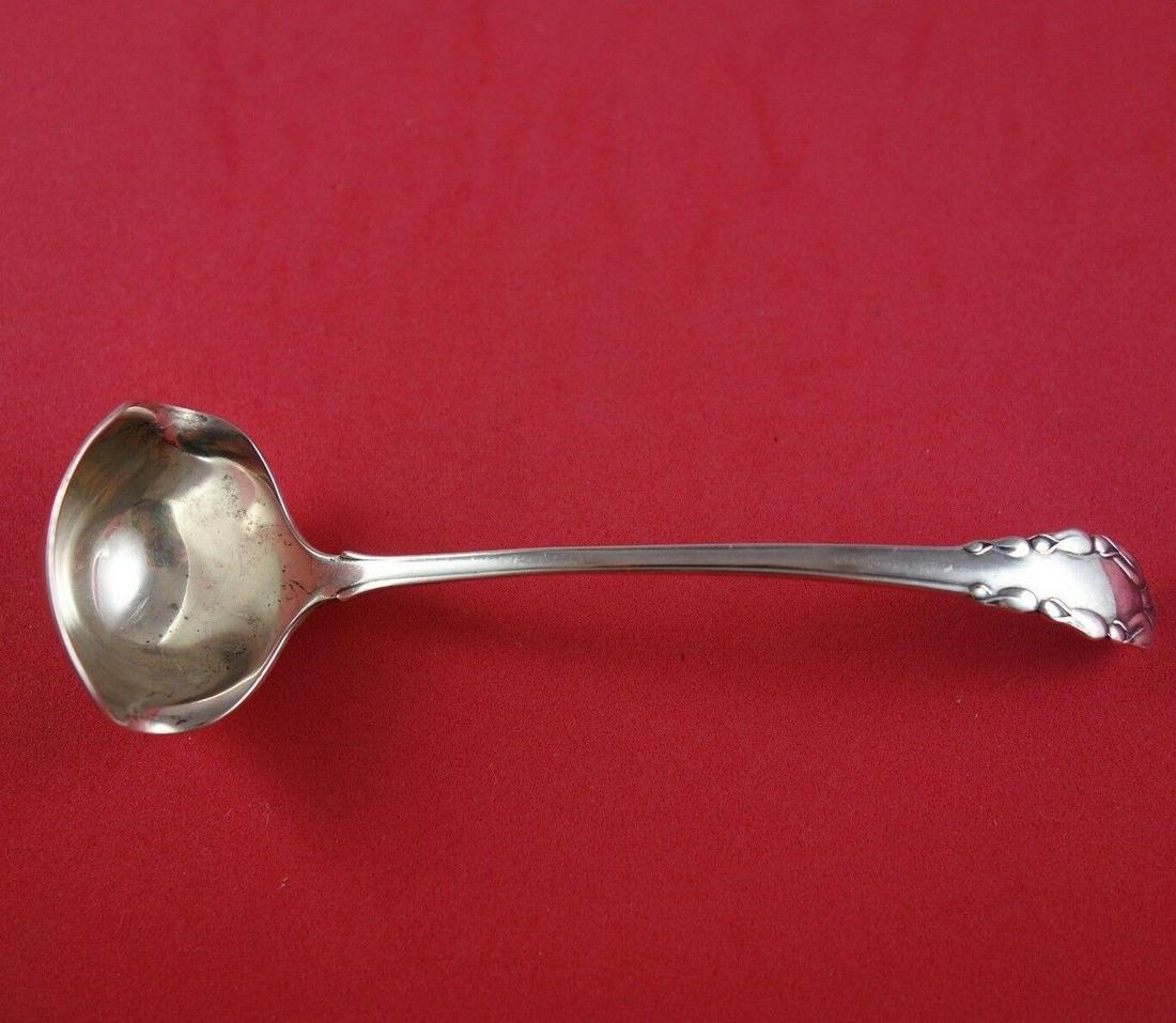 Lily of the Valley by Georg Jensen Sterling Silver Mayonnaise Ladle w/GI Mark 5": Lily of the Valley by Georg Jensen Sterling Silver Mayonnaise Ladle w/GI Mark 5" Pattern: Lily of the Valley Brand: Georg Jensen Type: Ladle Composition: Sterling Silver Lily of the valley by georg je