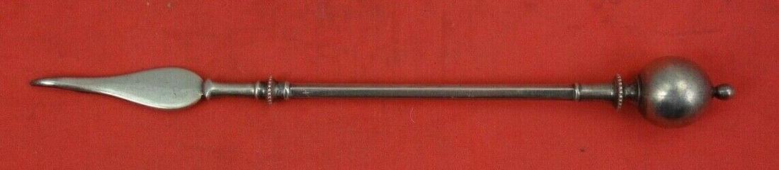 Ball End by George Sharp Sterling Silver Nut Pick 5 1/4": Ball End by George Sharp Sterling Silver Nut Pick 5 1/4" Maker: George Sharp Composition: Sterling Silver Brand: George Sharp Pattern: Ball End Type: Nut Pick Ball end by george sharp sterling silver