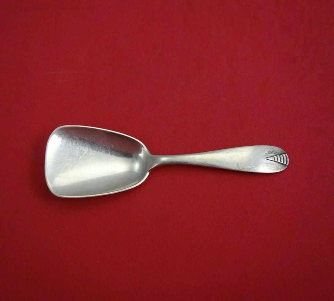 Arvesolv #9 by Hans Hansen Danish Sterling Silver Tea Caddy Spoon 4 5/8": Arvesolv #9 by Hans Hansen Danish Sterling Silver Tea Caddy Spoon 4 5/8" Brand: Hans Hansen Pattern: Arvesolv #9 Type: Spoon Composition: Sterling Silver Arvesolv #9 by hans hansensterling silver tea