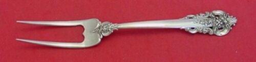 Grande Baroque by Wallace Sterling Silver English Server 7 1/2" Custom: Grande Baroque by Wallace Sterling Silver English Server 7 1/2" Custom Maker: Wallace Composition: Sterling Silver Age: Post-1940 Type: Serving Fork Pattern: Grande Baroque Brand: Wallace Grande baroq