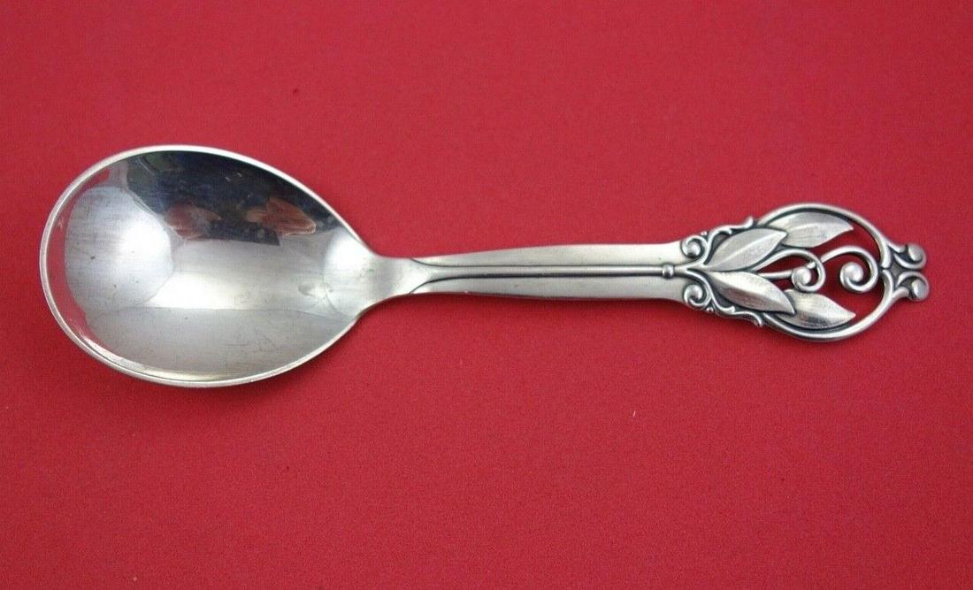 Danish Sterling by Various Makers Sterling Silver Sugar Spoon c. 1930 5 7/8": Danish Sterling by Various Makers Sterling Silver Sugar Spoon c. 1930 5 7/8" Composition: Sterling Silver Pattern: Danish Sterling Type: Serving Spoon Danish sterling by various makers sterling silver