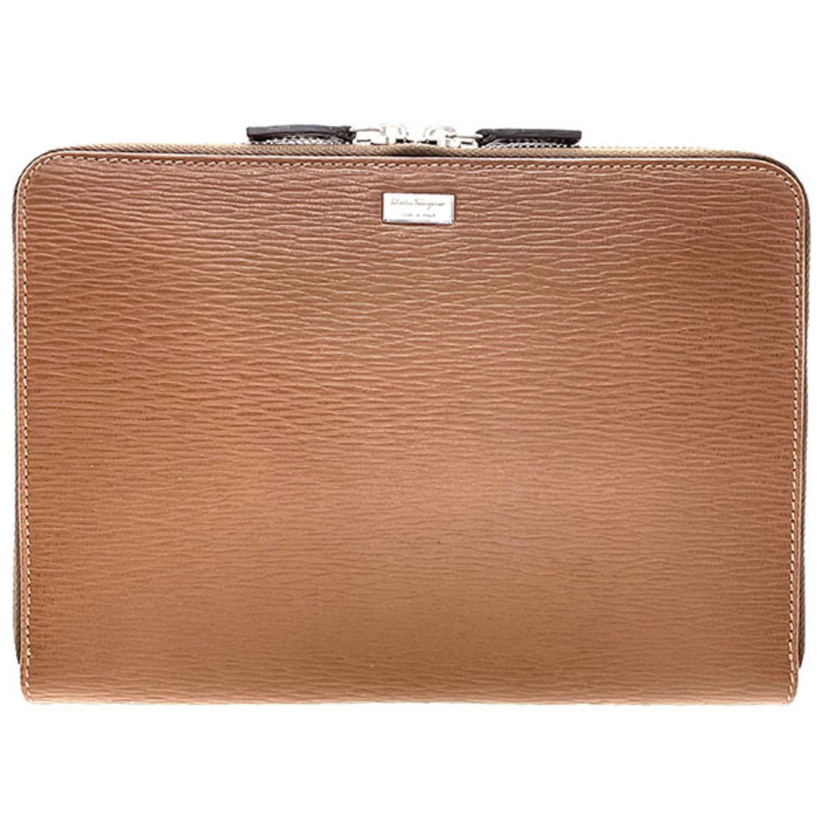 Salvatore Ferragamo Long Wallet Plate Organizer Leather Brown 66 0153 Clutch Bag Travel Case Men's: Salvatore Ferragamo Long Wallet Plate Organizer Leather Brown 66 0153 Clutch Bag Travel Case Men's Brand: Salvatore Ferragamo Type: Long wallet (bi-fold) Gender: Men Material: Leather Leather: Color: