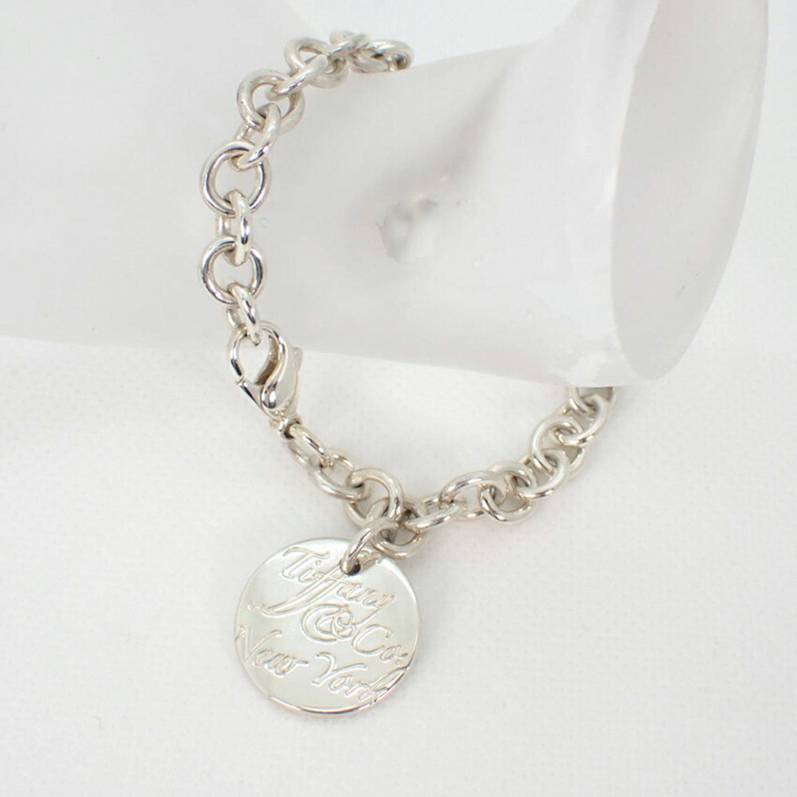 TIFFANY / Tiffany SV925 Notes bracelet: TIFFANY / Tiffany SV925 Notes bracelet Brand: Tiffany Type: Charm bracelet Material: Sterling silver 925 Weight: 22.57g / 0.79oz. Total Length: 18.5cm / 7.28 Condition: Used (very good) Maintenance: P