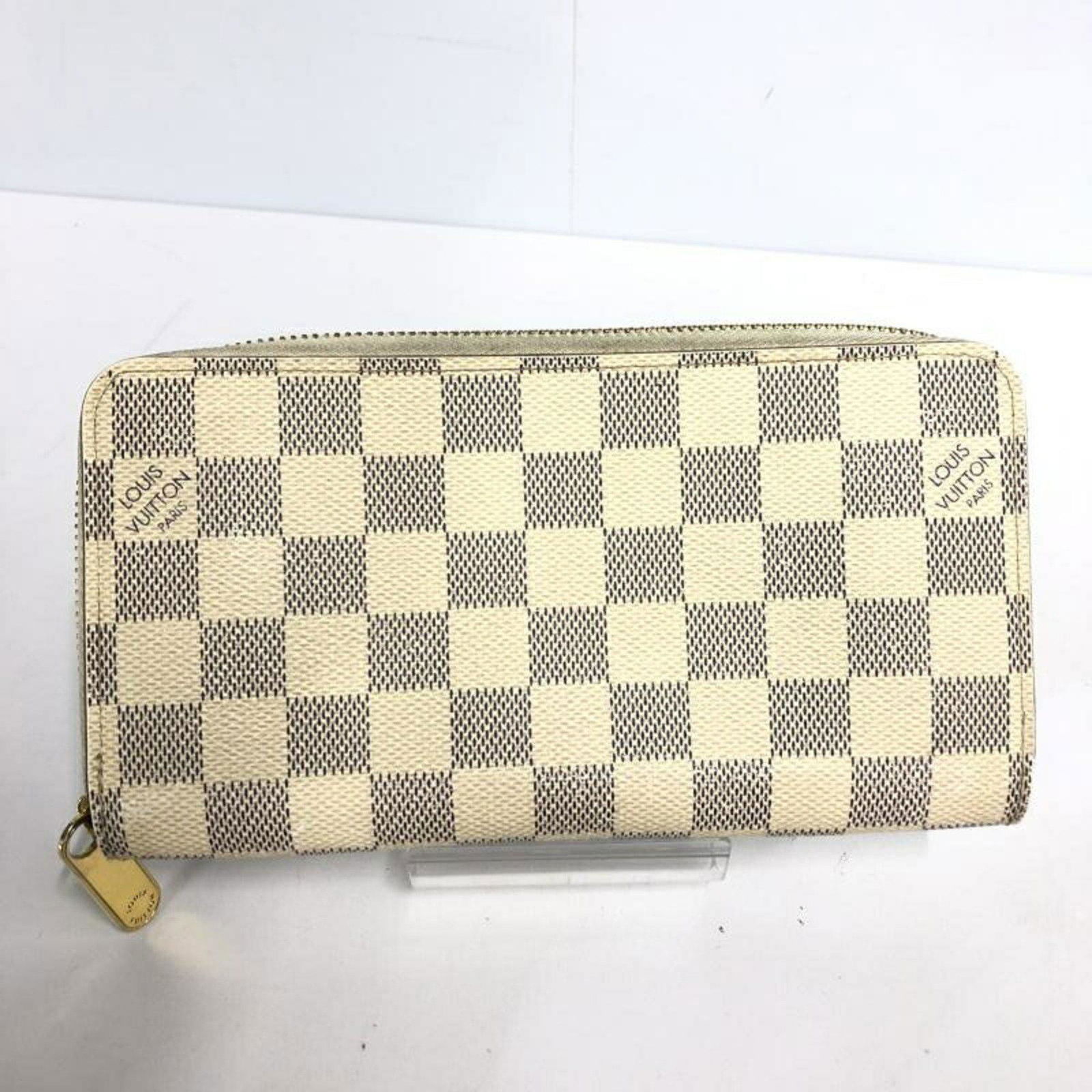 LOUIS VUITTON Louis Vuitton N41660 Zippy Wallet Damier Azur White Round: LOUIS VUITTON Louis Vuitton N41660 Zippy Wallet Damier Azur White Round Brand: Louis Vuitton Line: Damier Azur Material: Damier Azur Damier Azur: Color: White Inner Pocket: Coin purse1 Bill slot2 Card