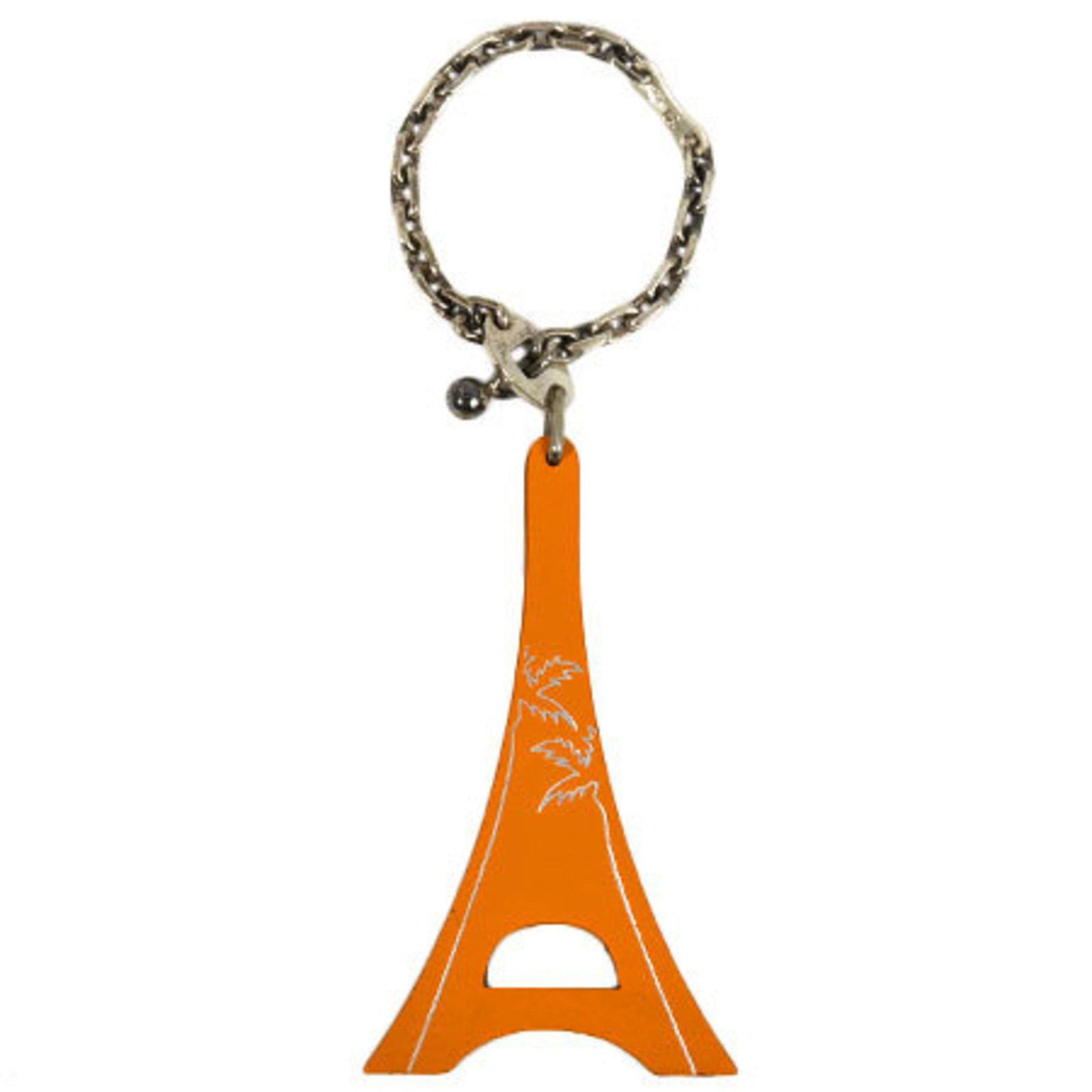 Hermes HERMES Bag Charm Eiffel Tower Motif 2006 World Festival Palm Tree Orange: Hermes HERMES Bag Charm Eiffel Tower Motif 2006 World Festival Palm Tree Orange Brand: Hermes Type: Handbag charm Gender: Women Men Unisex Material: Leather Color: Orange Condition: Used (good) Overal