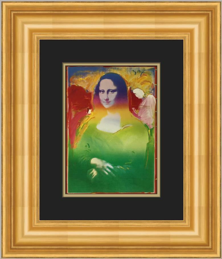 Peter Max - Mona Lisa II - Newly Custom Framed Print: Peter Max - Mona Lisa II - Newly Custom Framed Print Size: Medium Region Of Origin: United States Artist: Peter Max Production Technique: Lithography Framing: Matted & Framed Custom Bundle: No Style: