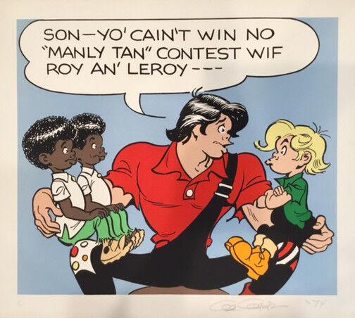 Al Capp Signed Lithograph Abner & Honest Abe Custom Framed PING: Al Capp Signed Lithograph Abner & Honest Abe Custom Framed PING Features: Framed Matted Signed Region Of Origin: usa Personalize: No Handmade: No Item Width: 33 in Title: Abner and Honest Abe Producti