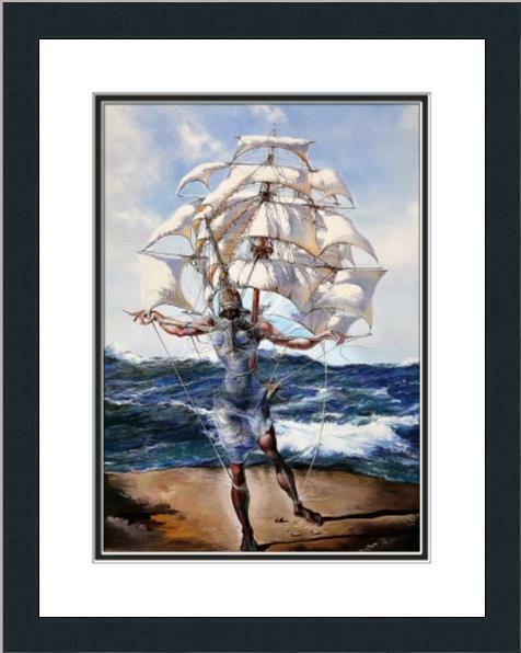 Salvador Dali - Costume for Tristan Newly Custom Gallery Framed: Salvador Dali - Costume for Tristan Newly Custom Gallery Framed Features: Framed Matted Region Of Origin: united states Item Width: 14 in Title: Costume for Tristan Production Technique: Lithography I