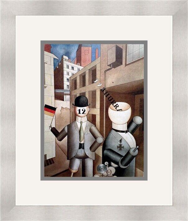 George Grosz - Republican Automatons NEWLY Custom Framed Print: George Grosz - Republican Automatons NEWLY Custom Framed Print Features: Framed Matted Region Of Origin: united states Item Width: 14 in Title: Republican Automatons Production Technique: Lithography 