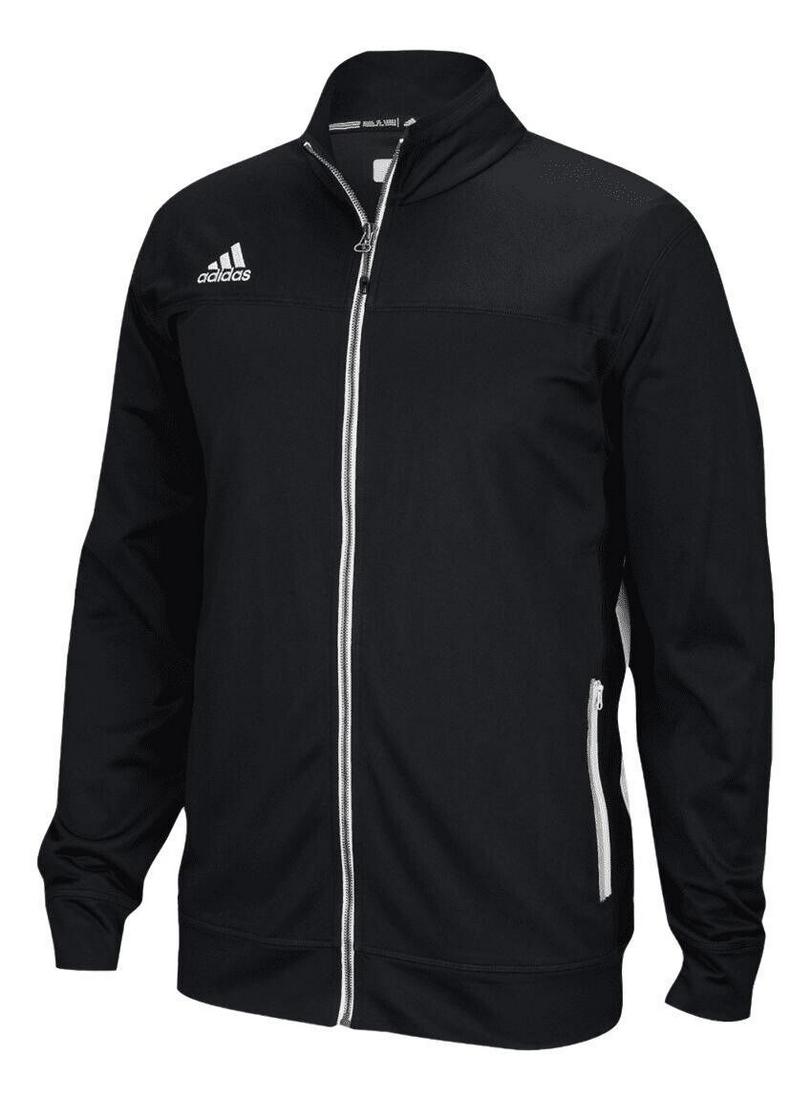 NWT adidas Climalite Men's Utility Warm Up Jacket 6711A Black SZ: NWT adidas Climalite Men's Utility Warm Up Jacket 6711A Black SZ Brand: adidas Performance/Activity: Athleisure Features: Pockets Color: Black Neckline: Mock Fabric Technology: Moisture Wicking Size T